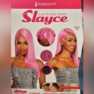 Dark brown HD lace Slayce Wig